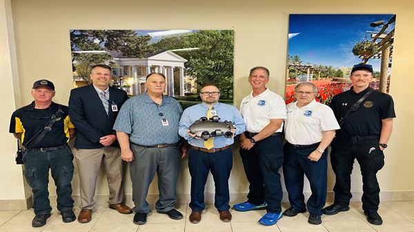 WVU Medicine donates advanced underwater drone