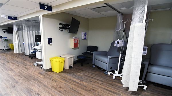 WVU Cancer Institute opens infusion center at Fairmont Medical Center
