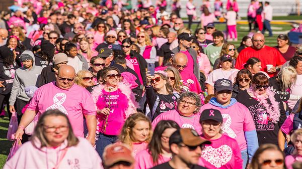 WVU Cancer Institute celebrates breast cancer survivors, raises $55K to support patients in treatment 