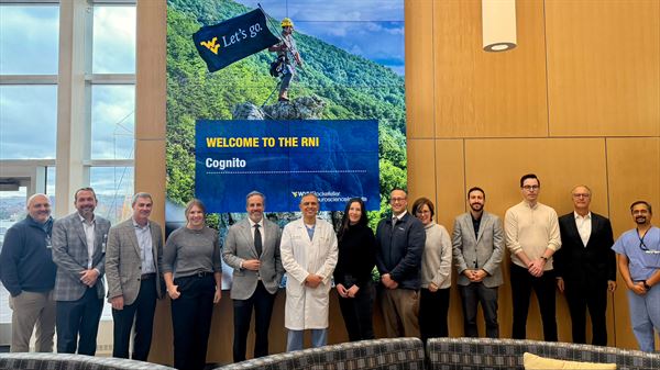 WVU Rockefeller Neuroscience Institute and Cognito Therapeutics launch Brain Health Collaboratory to accelerate neurotherapies with AI-powered research