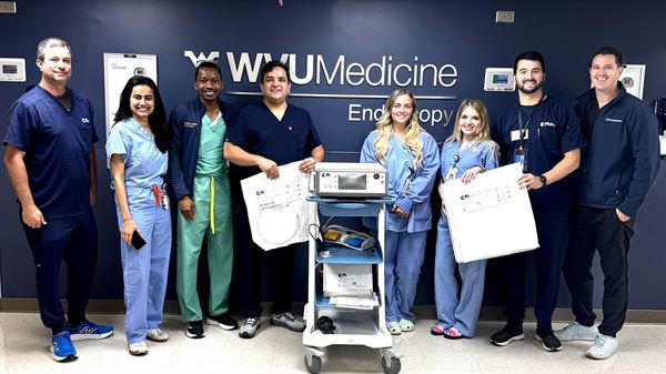 WVU Medicine experts first in nation to use innovative endoscopy-guided microwave therapy to treat pancreatic lesions 