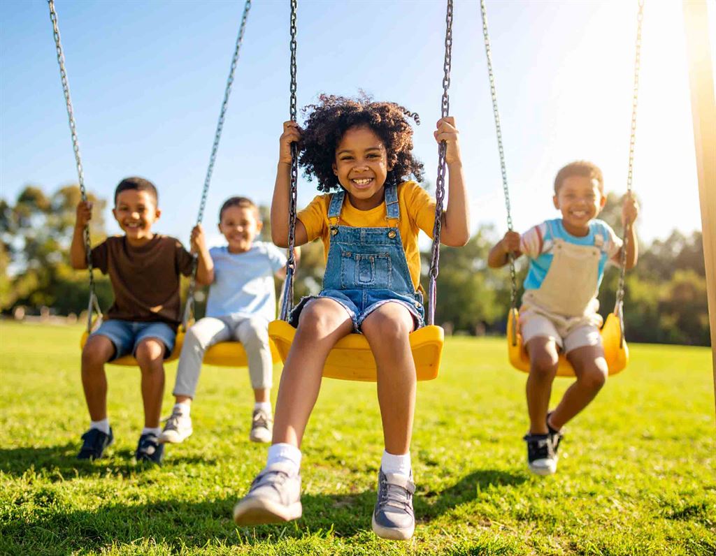 Every day at the playground can be a walk in the park