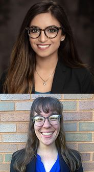 Maria Khan, PhD, and Jessica Marcrum, PsyM