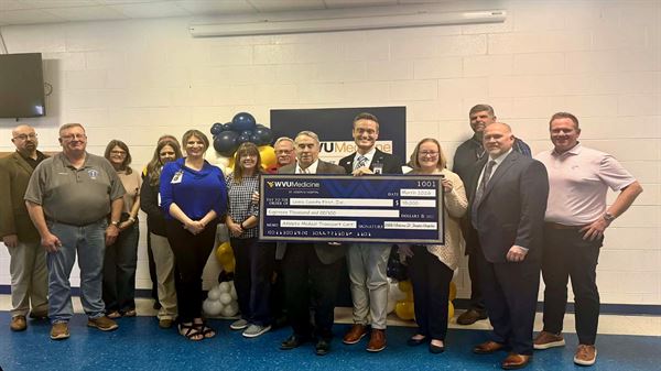 WVU Medicine St. Joseph's Hospital Donates Athletic Medical Transport Cart to Support Lewis Country Student Athletes