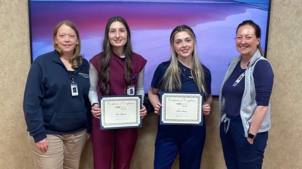 Two nurses complete GRMC’s Nurse Residency Program