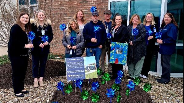 Harrison Community Hospital holds Donate Life Month flag raising ceremony 
