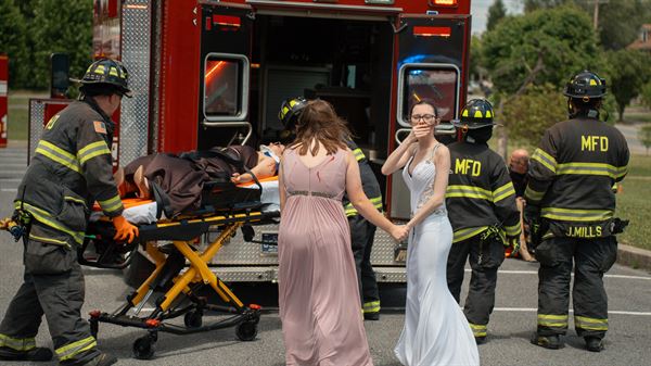 WVU Medicine, Martinsburg High Team Up to Teach Students the Dangers of Drunk Driving 