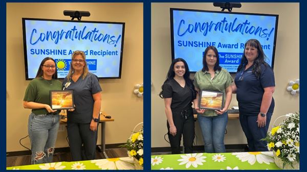 Potomac Valley Hospital honors nursing assistants with Sunshine Awards