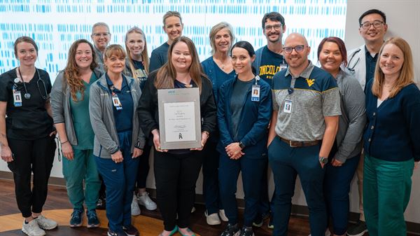 WVU Cancer Institute at Berkeley Medical Center receives recognition for highest quality cancer care 