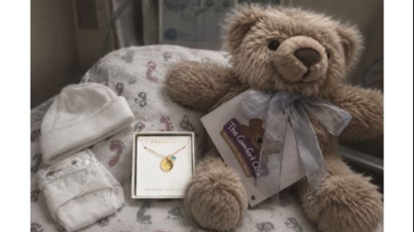 St. Joseph's Auxiliary Funds Special Bereavement Necklaces for Families Experiencing Pregnancy Loss