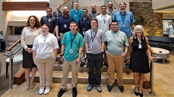 WVU Hospitals welcomes new Project SEARCH interns with first-day parade