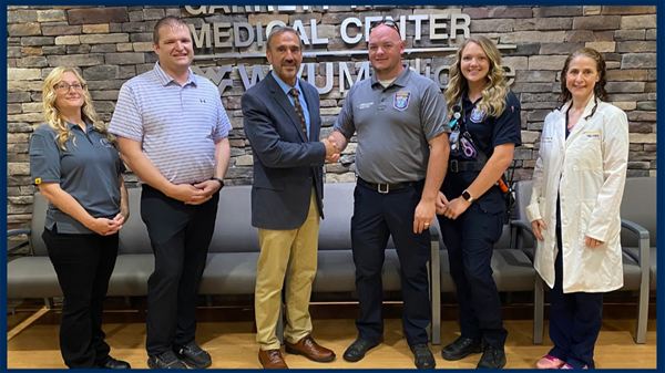 WVU Medicine Garrett Regional Medical Center and Potomac Valley Hospital honor first responders