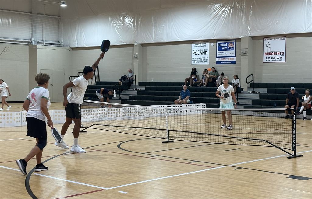 Pickleball players compete in the Frank Sabado Jr., MD, Pickleball Classic in Inwood