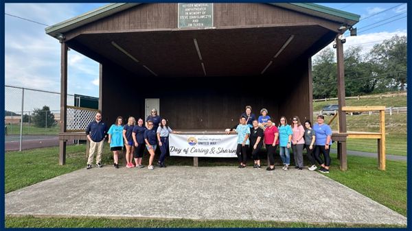 WVU Medicine Potomac Valley Hospital staff participate in Day of Caring and Sharing