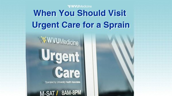 When to Visit Urgent Care for Sprains 