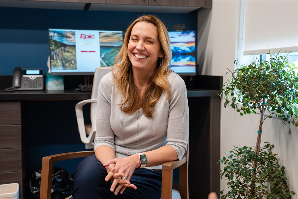 Sarah Cross, PA-C, of WVU Medicine Plastic Surgery in the Eastern Panhandle