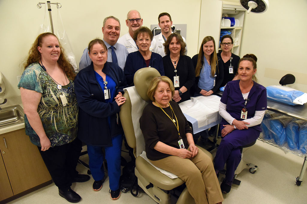 The WVU Medicine Orthopaedics office-based, wide-awake hand and upper extremity surgery team