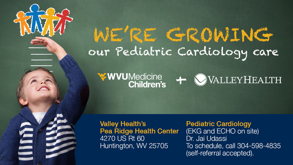 WVU Medicine Children's and Valley Health graphic