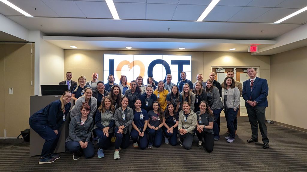 WVU Hospitals occupational therapists