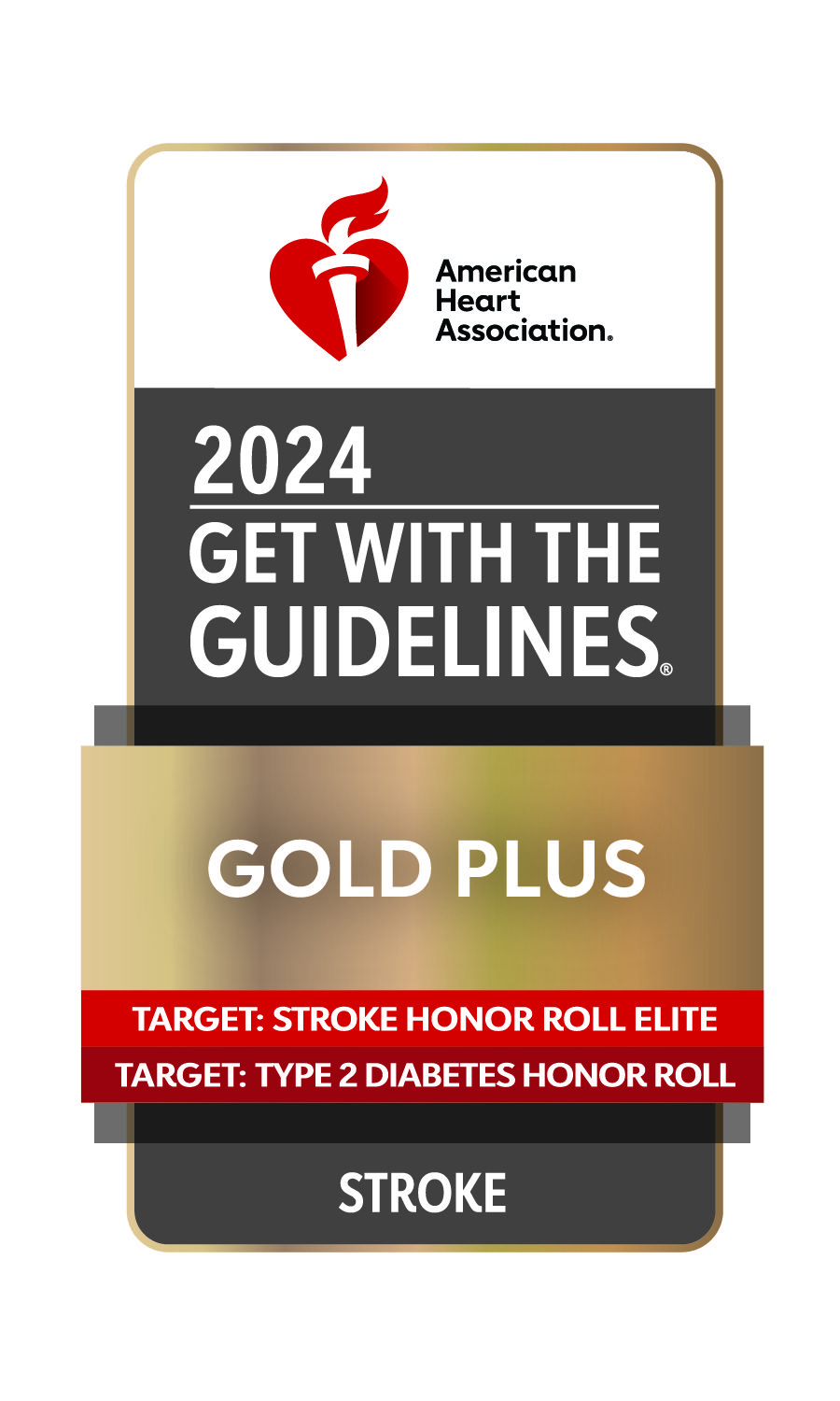 Get With The Guidelines Stroke badge
